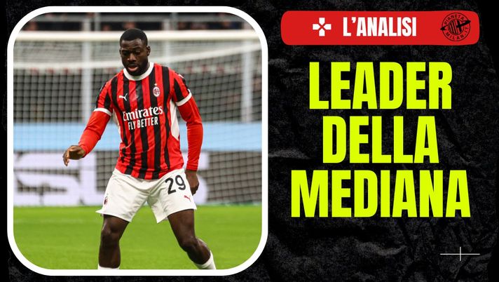 Youssouf Fofana AC Milan Milan-Udinese 1-0 Serie A 2024-2025