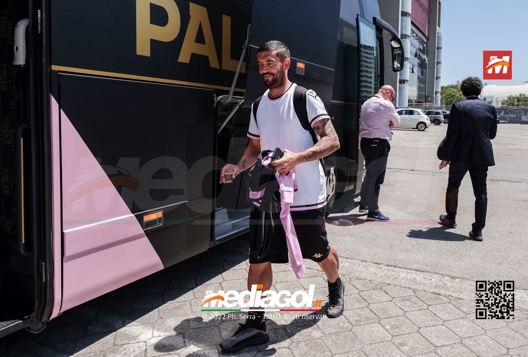 FOTO Palermo, Brunori e compagni in partenza per Chiavari: la gallery - immagine 7