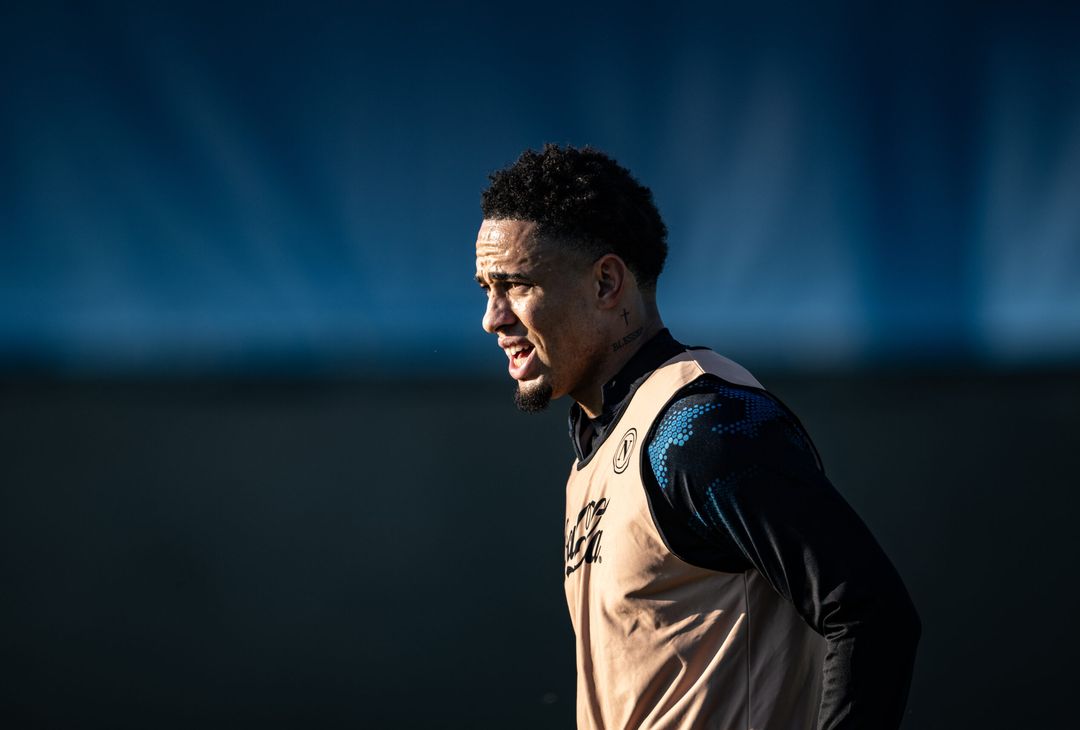 GALLERY Okafor, primo allenamento con la maglia del Napoli: tutte le foto - immagine 12