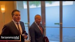 Dan Friedkin a Roma: ecco il suo arrivo alla riunione dell’ECA