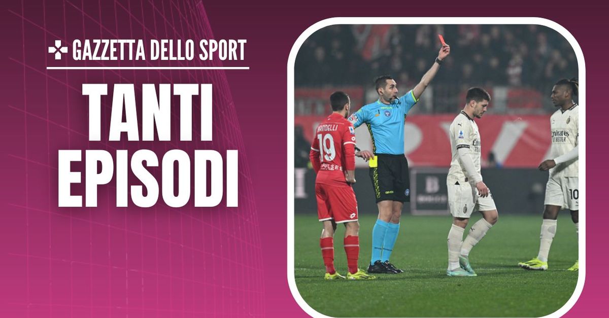 Moviola Monza – Milan 4-2: Penalty kick and red card for Jovic, La Gazzetta opinion