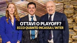 Incassi Inter dalla Champions, ecco cosa cambia tra ottavi diretti e playoff