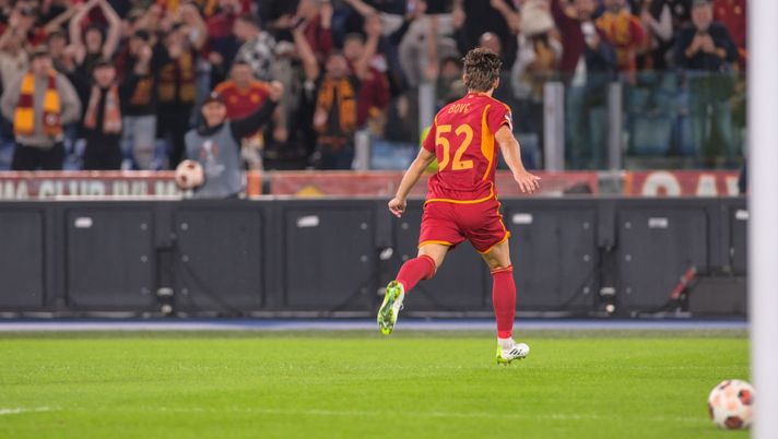 Getty Images Roma-Slavia, Bove in gol dopo 43″: è il più veloce in Europa League dei giallorossi - immagine 1