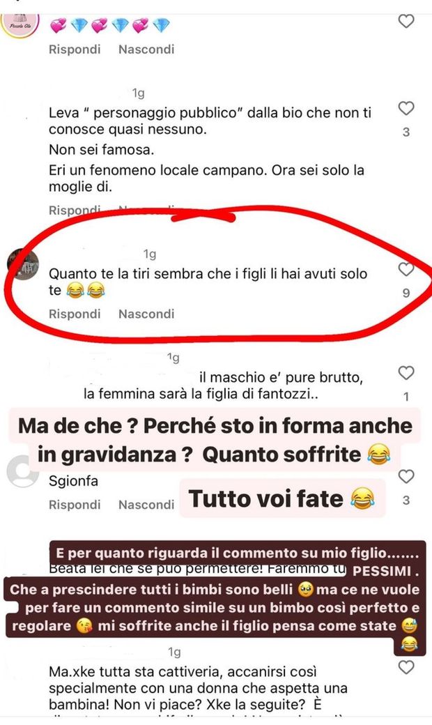Chiara Nasti, ennesima lite social con gli haters: “Pessimi, mi soffrite anche il figlio”- immagine 3