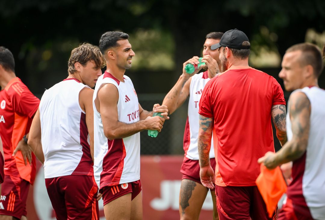 Roma, allenamento a Trigoria a due giorni dal Cagliari – FOTO GALLERY - immagine 27