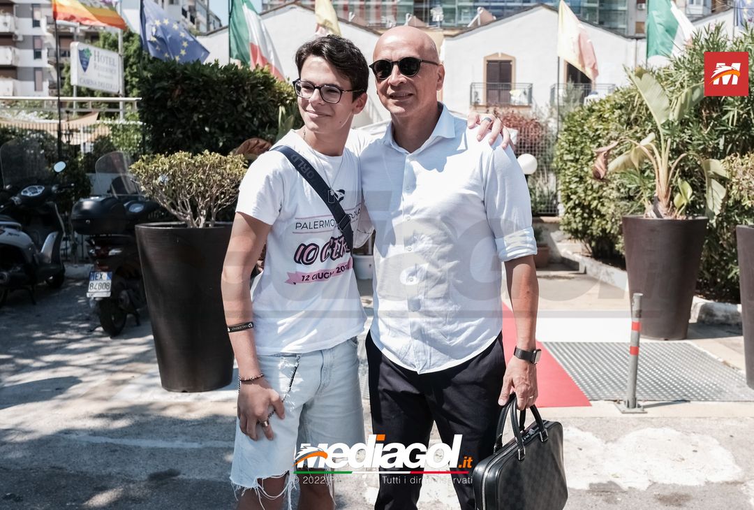 FOTO PALERMO, il neo tecnico Corini incontra la squadra (Gallery) - immagine 7