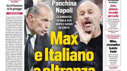 Prime pagine giornali sportivi oggi: il Napoli sui media