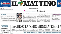 PRIMA PAGINA IL MATTINO OGGI: “Turismo, Napoli ancora superstar”