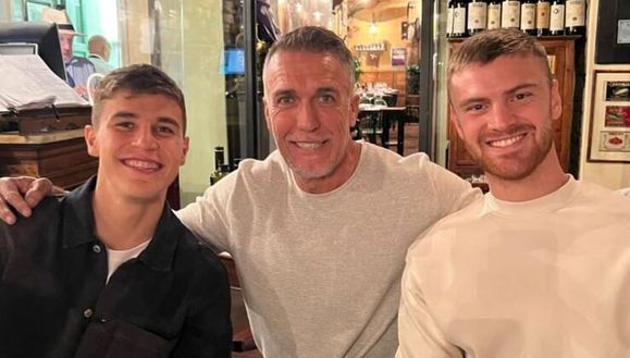 FOTO – Beltran, Infantino e una cena tutta “argentina” con…Batistuta - immagine 1