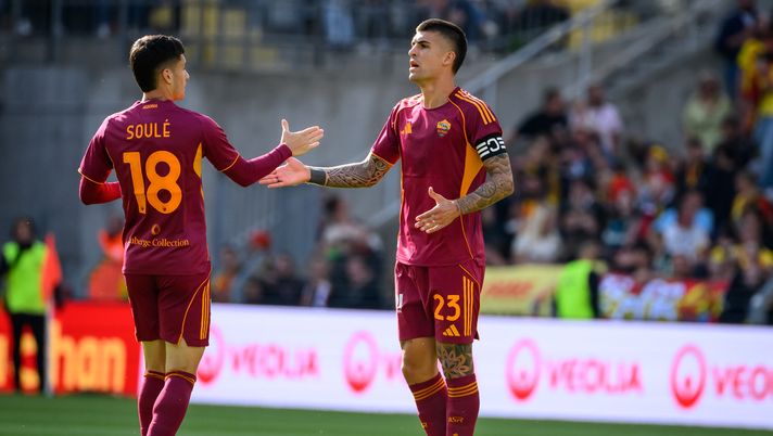 Getty Images Roma, Gasperini vince ancora: Lens ko 2-0. Decidono Mancini e un super gol di Soulé - immagine 1