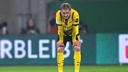 Borussia Dortmund, Brandt ko: rischia di saltare il big match con il Bayern