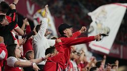 Siviglia, la protesta del Biris Norte contro i calendari della Liga