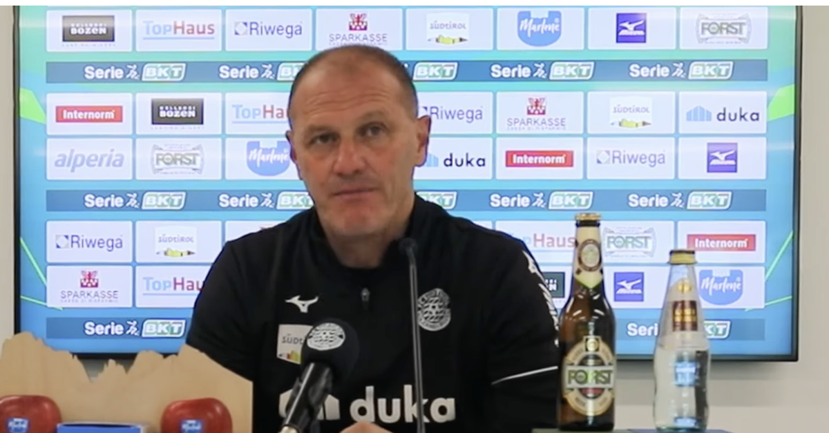 Südtirol, Bisoli: “Contro il Palermo meritavamo noi… ma vabbè, è la Serie B” Südtirol, Bisoli: “Contro il Palermo meritavamo noi… ma vabbè, è la Serie B”