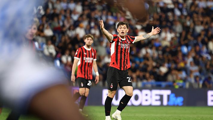 FERRARA, ITALY - MAY 17: Mattia Sandri of Milan Futuro reacts during the Serie C Playout Second Leg match between Spal and Milan Futuro at Stadio Paolo Mazza on May 17, 2025 in Ferrara, Italy. (Photo by Giuseppe Cottini/AC Milan via Getty Images) Milan Futuro