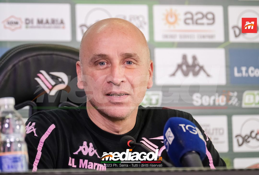 FOTO PALERMO, verso il Pisa:  Eugenio Corini in conferenza stampa (GALLERY) - immagine 9