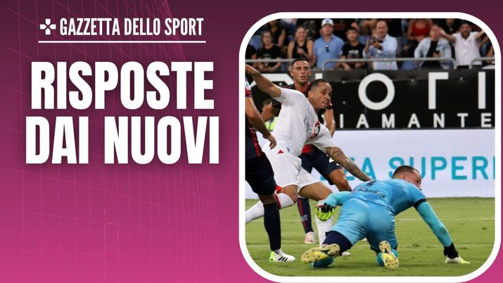 Noah Okafor AC Milan Cagliari-Milan 1-3 Serie A 2023-2024