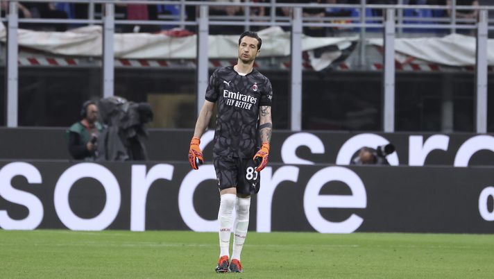 Antonio Mirante AC Milan Milan-Salernitana Serie A 2023-2024