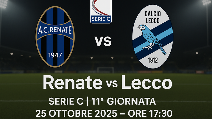 Serie C, Renate-Lecco: dove vedere la partita in streaming gratis - immagine 1