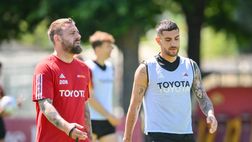 Roma, la seduta a Trigoria con la testa all’Empoli – FOTO GALLERY