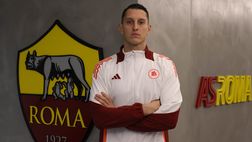 Roma, i primi scatti di Gollini a Trigoria dopo l’annuncio – FOTO GALLERY