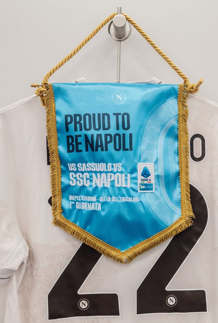 Tutto pronto per Sassuolo-Napoli: la scelta della divisa dei campioni d’Italia – GALLERY- immagine 1