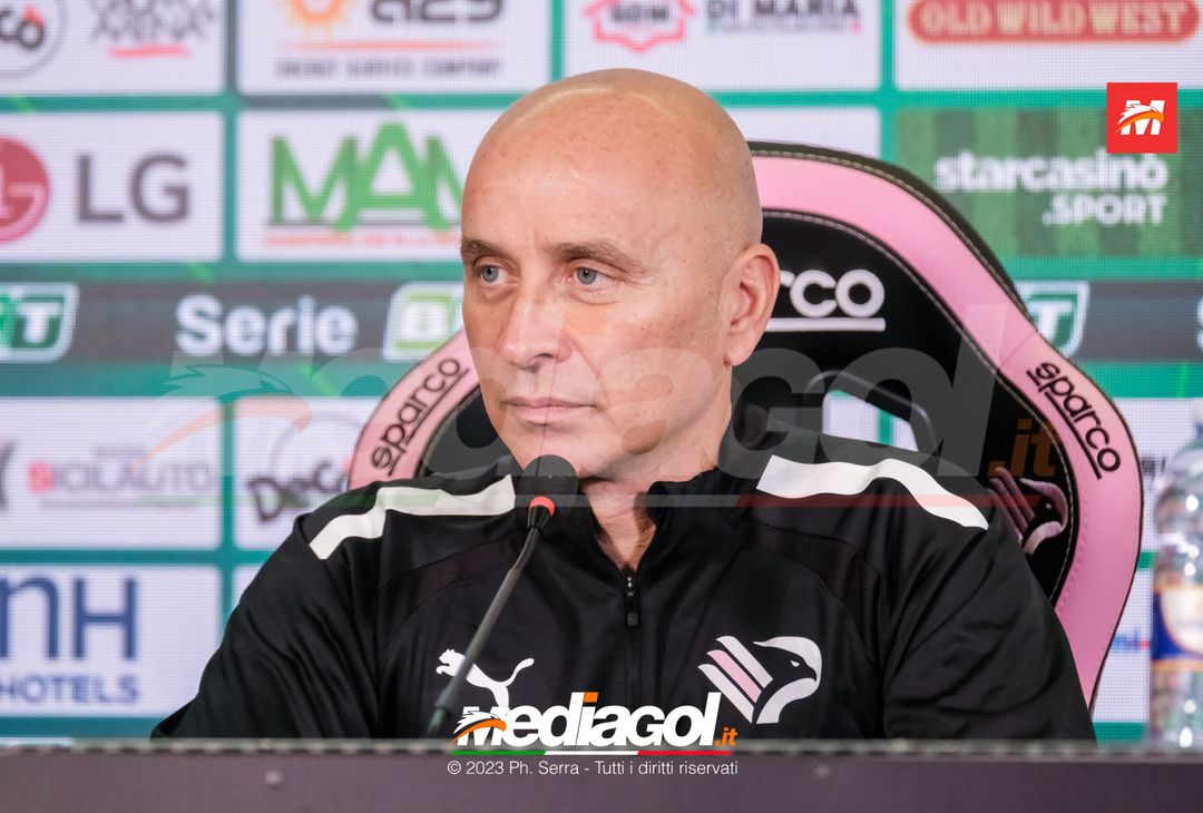 FOTO PALERMO, verso il Como: la conferenza stampa di mister Corini (GALLERY) - immagine 10