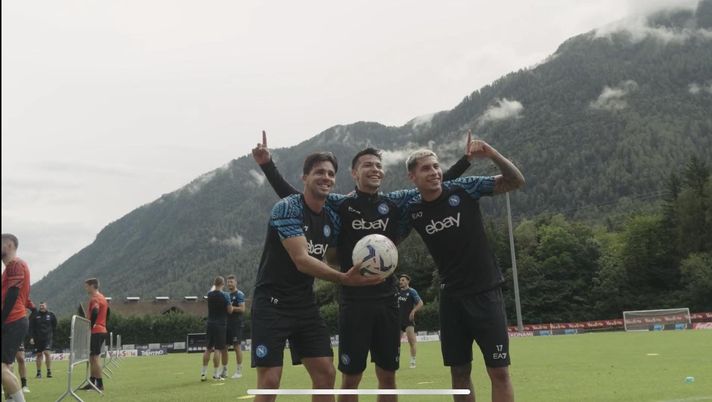 VIDEO È terminato il primo ritiro estivo del Napoli: “Grazie Dimaro, è stato bello” - immagine 1