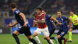 Derby Inter-Milan 1-1 (45′): Dimarco risponde a Pulisic. Parità a San Siro