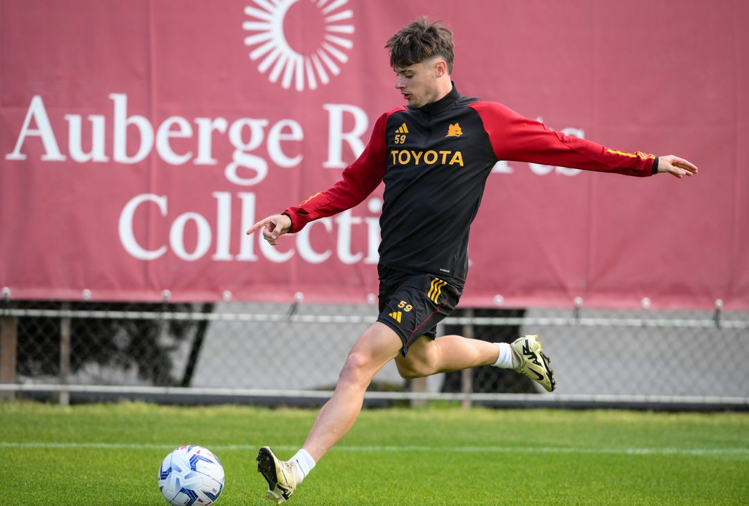 Trigoria, l’allenamento in vista del Bologna: manca Lukaku – FOTOGALLERY - immagine 15