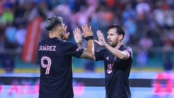 Inter Miami, il grande gesto di Messi: lascia il rigore a Suarez