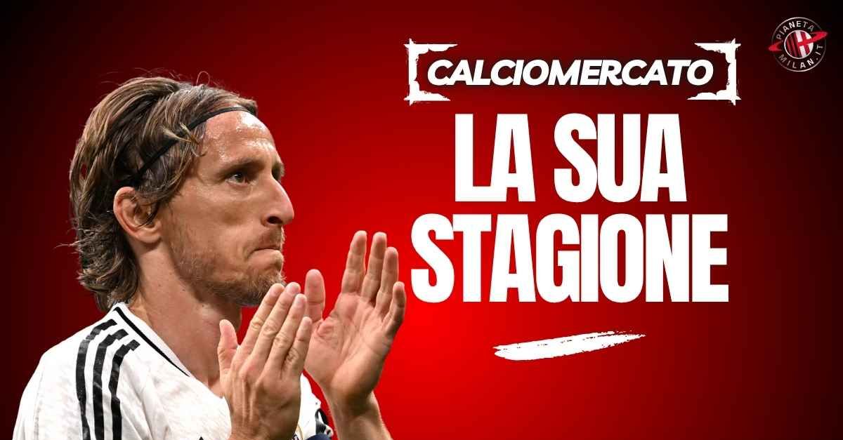 Milan, Modric stacanovista: i numeri col Real Madrid sono chiari