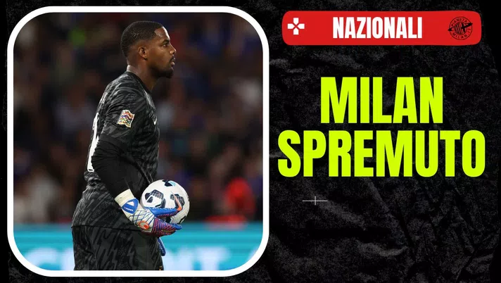 Mike Maignan Nations League 2024-25 Francia-Italia 1-3