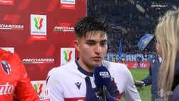 Coppa Italia, Castro: “Contento del gol, il Bologna se lo merita. La Champions…”