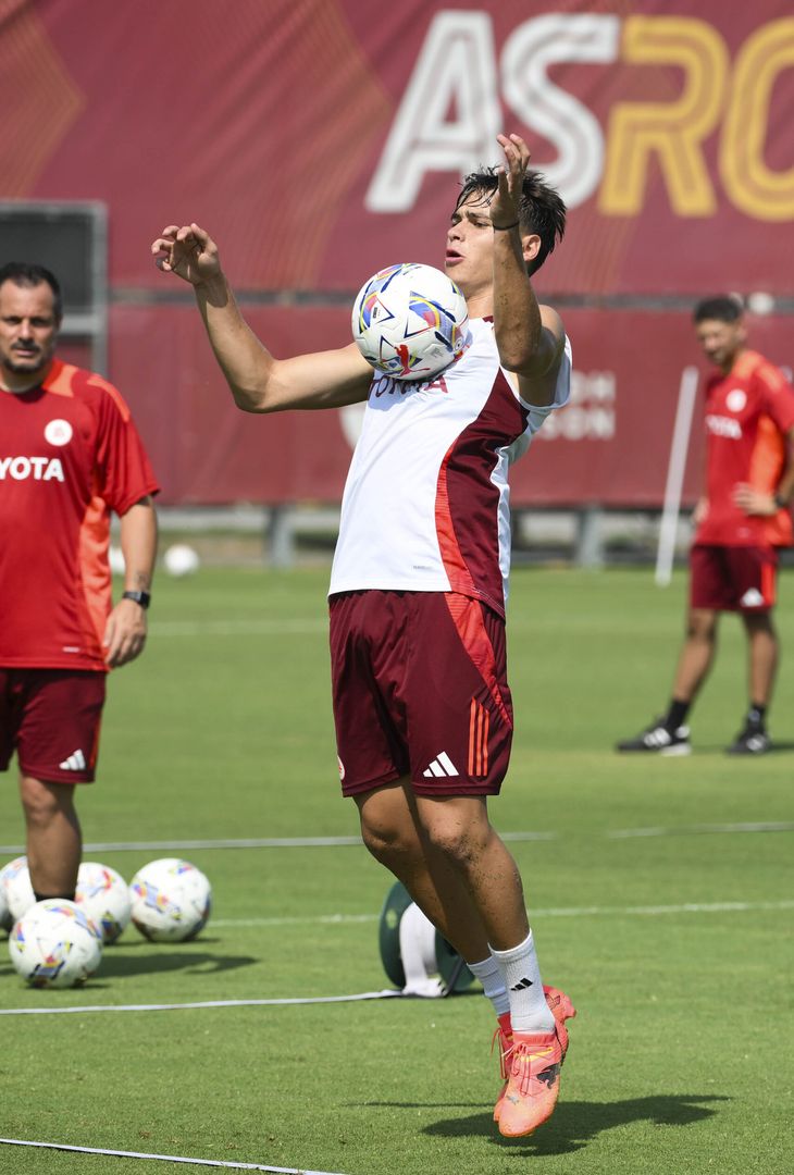 Roma, a Trigoria ritmo alto e la visita di Rocca – FOTO GALLERY - immagine 19
