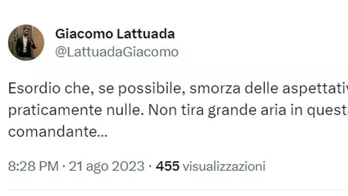 Torino-Cagliari 0-0, le reazioni social: “Esordio che smorza aspettative nulle” - immagine 1