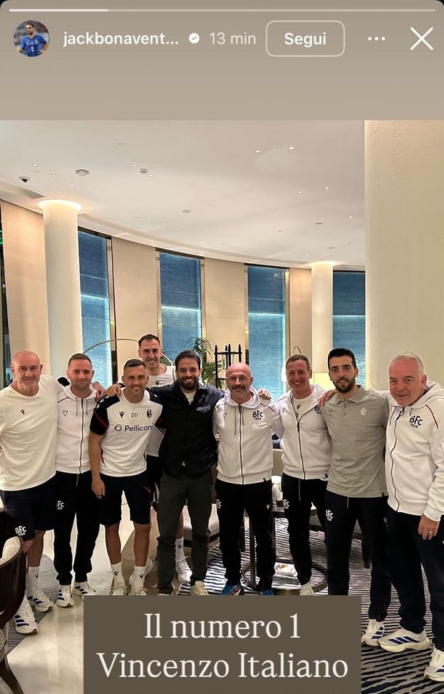 FOTO – Chi si rivede! Bonaventura ritrova Italiano in Arabia: “Il numero uno” Bonaventura e Italiano