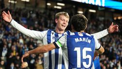 Real Sociedad, Oskarsson impazzisce con i tifosi per il coro stile Bad Bunny