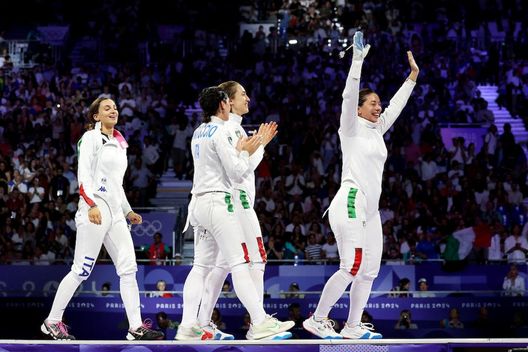 Getty Images Olimpiadi, oro storico per l’Italia femminile nella spada a squadre: il post dell’Inter- immagine 2