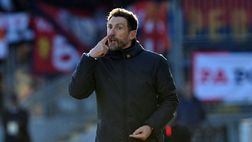 Frosinone, Di Francesco: “Non vedo il Milan in un momento proprio disastroso”