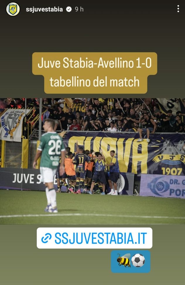 Juve Stabia sotto la curva: Avellino ko nel derby- immagine 2