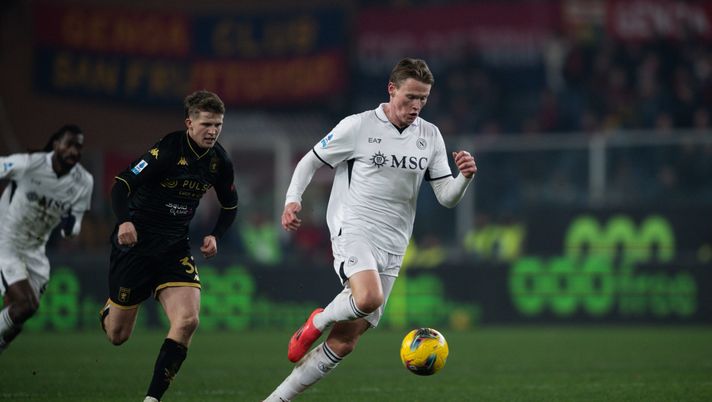 FOTO Genoa-Napoli, McTominay maratoneta: è il calciatore che ha percorso più km - immagine 1