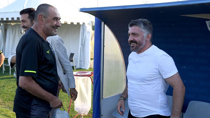Maurizio Sarri e Gattuso