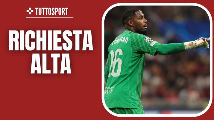 Mike Maignan AC Milan Genoa-Milan 0-1 Serie A 2023-2024