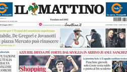 Il Napoli sui media: le prime pagine dei quotidiani di oggi
