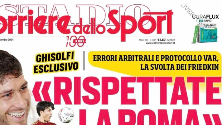 PRIMA PAGINA CORRIERE DELLO SPORT OGGI: “Napoli, guida Kvara” - immagine 1