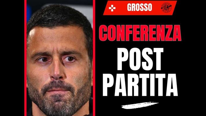 La conferenza stampa di Fabio Grosso (allenatore Sassuolo) al termine di Milan-Sassuolo (Serie A 2025-2026) | AC Milan News (Getty Images) Milan-Sassuolo, Grosso onesto: “Potevano fare il terzo, ma…” - immagine 1