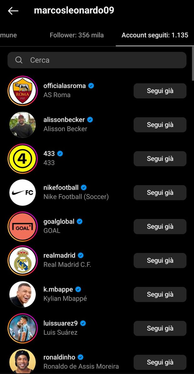 Mercato, Marcos Leonardo vuole solo la Roma: l’ultimo indizio arriva dai social- immagine 2