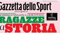 PRIMA PAGINA GAZZETTA DELLO SPORT OGGI: “Napoli, Osi non gioca”