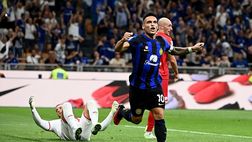 L’Inter trascinata da Martinez piega il Monza. Genoa travolto dalla Fiorentina