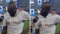 Lukaku, gol all’ultimo minuto e poi lacrime: “Prima di arrivare al Napoli ero morto, poi…”